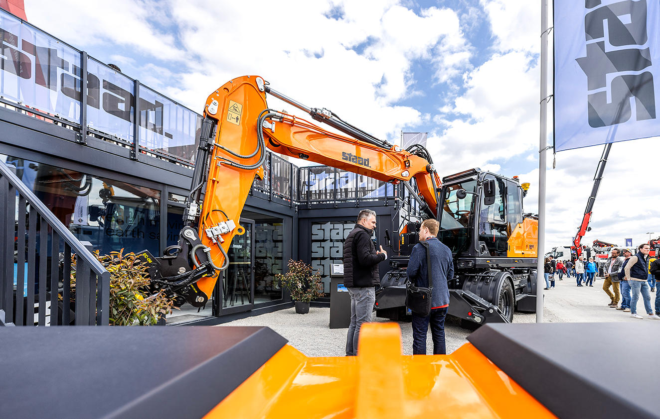 Thijs van Schaijk - Marketing en communicatie Bauma beurs Staad