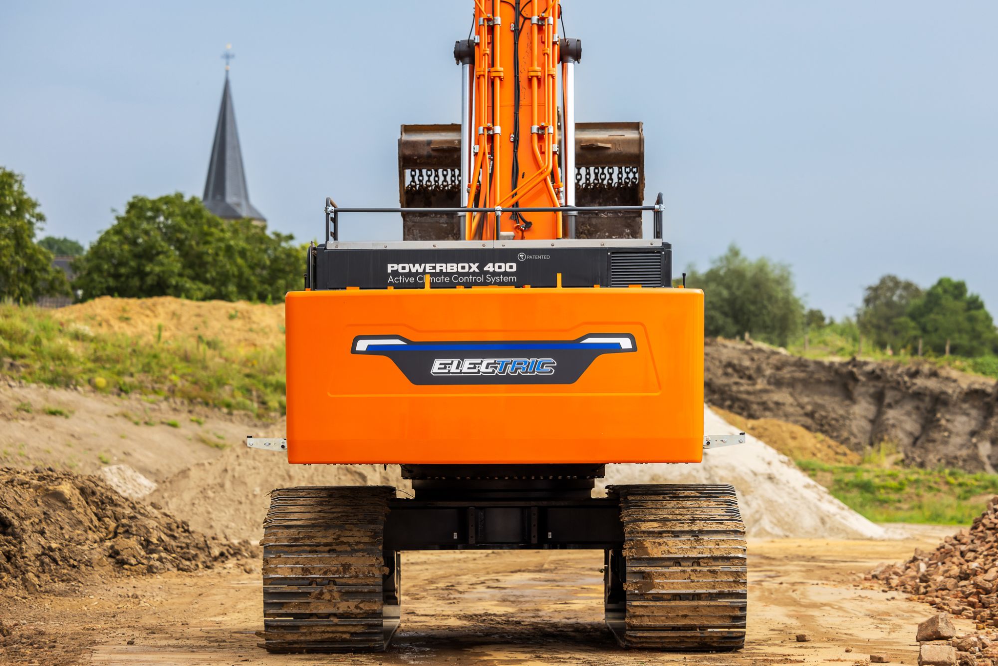 DX555LC Electric rupsgraafmachine